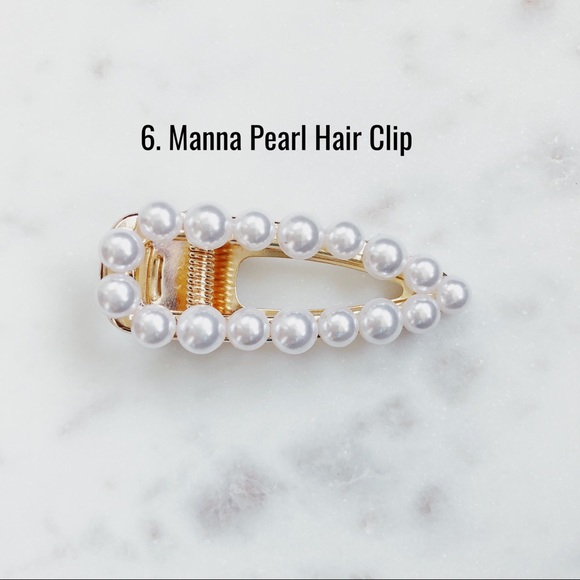 🆕Embellished Rhinestone Pearl Hair Clips - Picture 4 of 7
